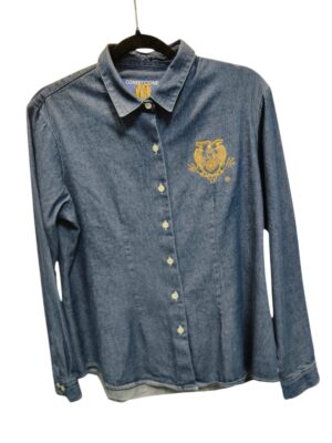 CAMISA MEZCLILLA CON LOGO OFICIAL