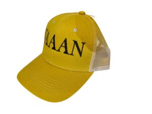 GORRA AMARILLA CON MALLA UAAAN / UA