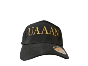 GORRA NEGRA LOGO UAAAN