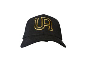 GORRA NEGRA LOGO UA